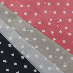 380T/400T Printing Polyester Fabric Down Proof Down Jacket