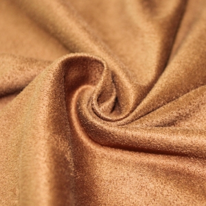 Warp Suede Velvet Sofa Fabric Cushion Polyester Plain Style Knitted Car Interior